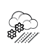 Dull, sleet