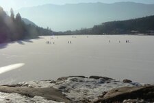 Montiggler See Winter